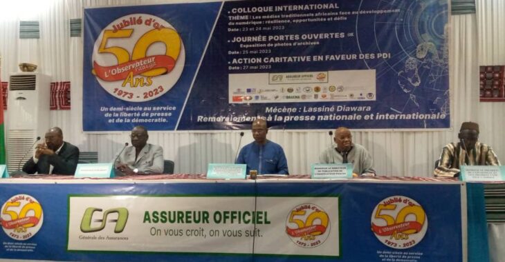 Burkina: Le quotidien l’Observateur Paalga fête ses 50 ans d’existence