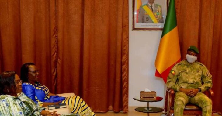 Coopération Burkina Faso-Mali : La cheffe de la diplomatie burkinabè reçue par le Président de la Transition malienne