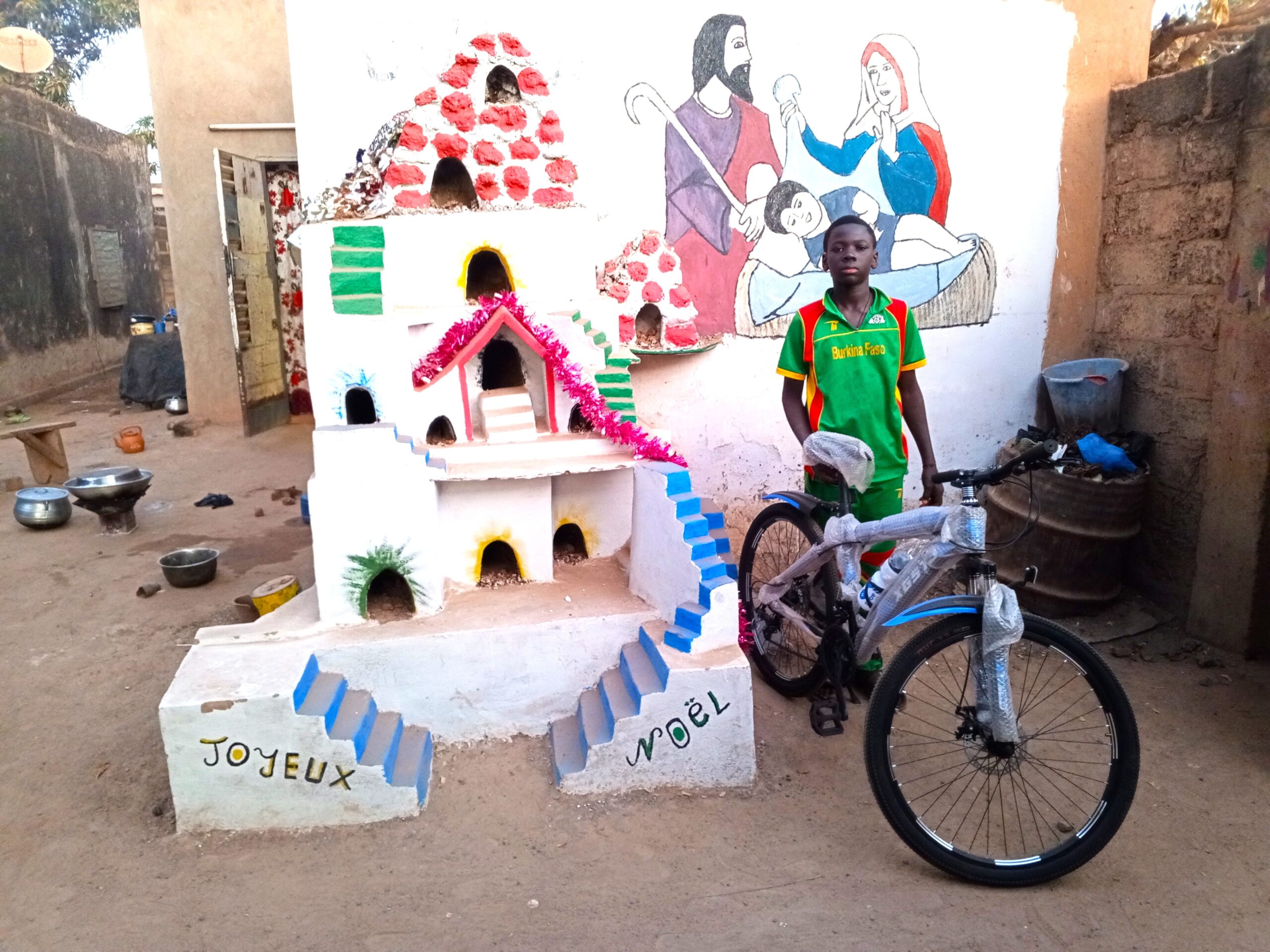 Burkina : La crèche de Ezéchiel choisie pour le « Petit Jésus » à Kologh Naaba