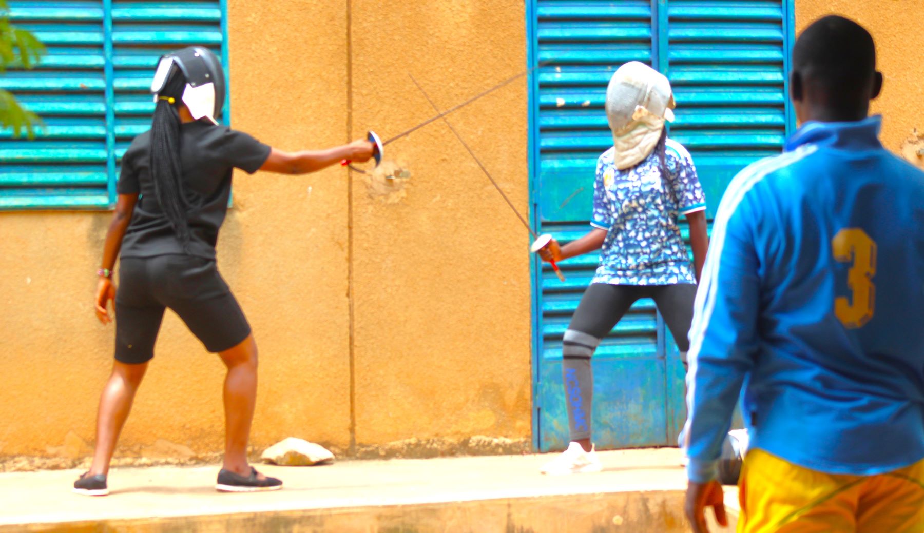 A Ouagadougou, l’initiation discrète au jeu d’escrime au quartier Yagma