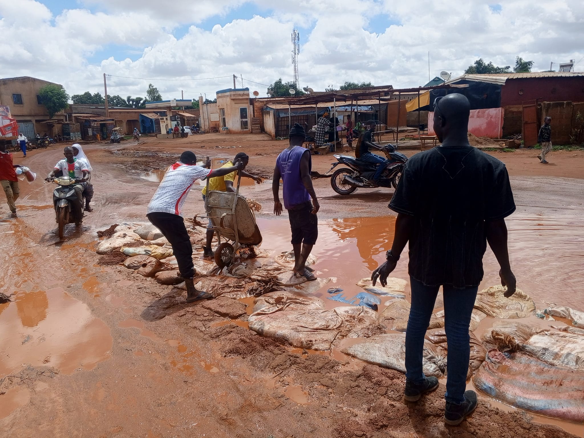 Burkina: Ouaga la vilaine en saison des pluies