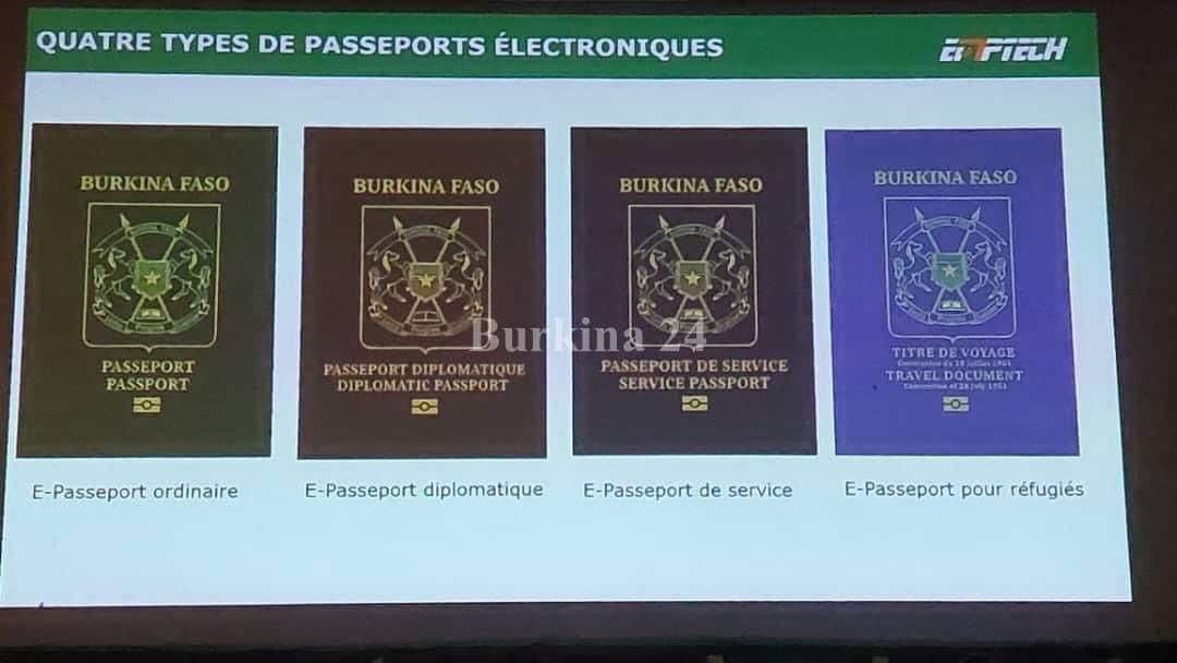 Burkina: un nouveau passeport sans la mention et le logo de la CEDEAO