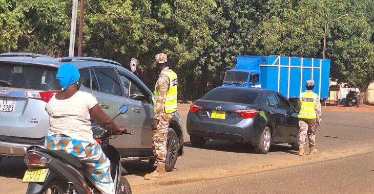 A Ouaga, dans les coulisses des contrôles routiers avec la police nationale