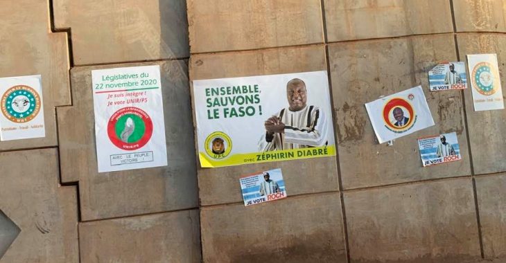 Elections 2020 : mille et une affiches à Ouagadougou