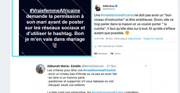 #unevraiefemmeafricain : ‘’ Le contenu porte à confusion’’