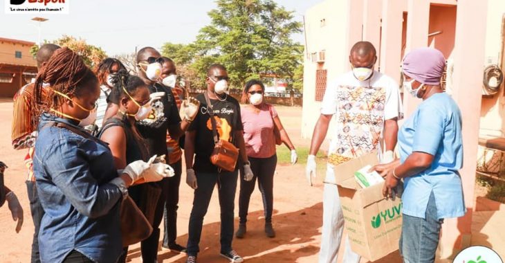 Covid-19 au Burkina : de  jeunes volontaires au front